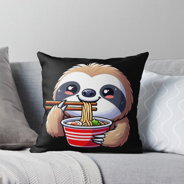 Item preview, Sloth Loves Ramen designed and sold by plushism.