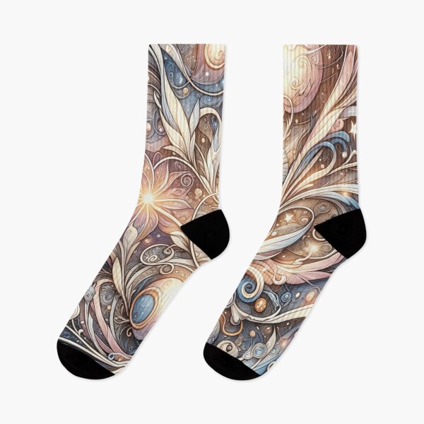 Item preview, Galactic Floral Swirl designed and sold by TeslaSt0re.