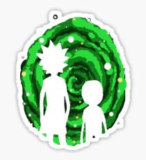 Teleport Rick - Travel Rick - Travel Morty - Teleport Morty Sticker