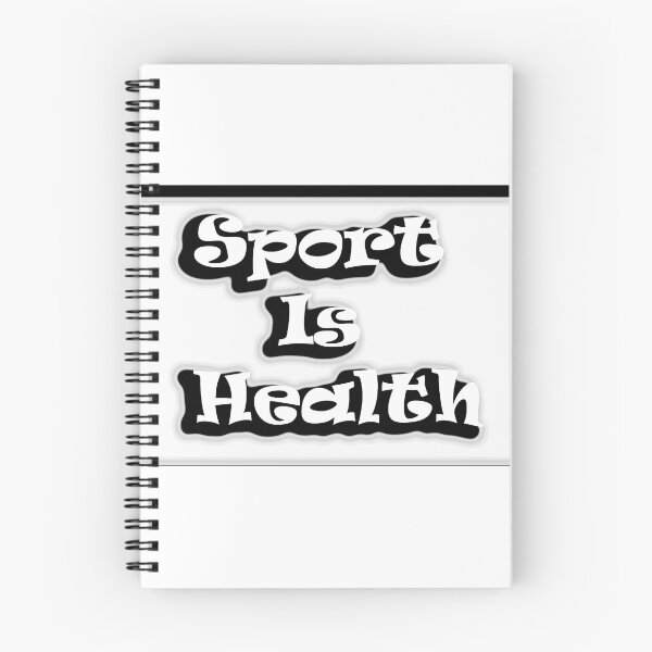 Item preview, Sport is health designed and sold by Malik-Designs.