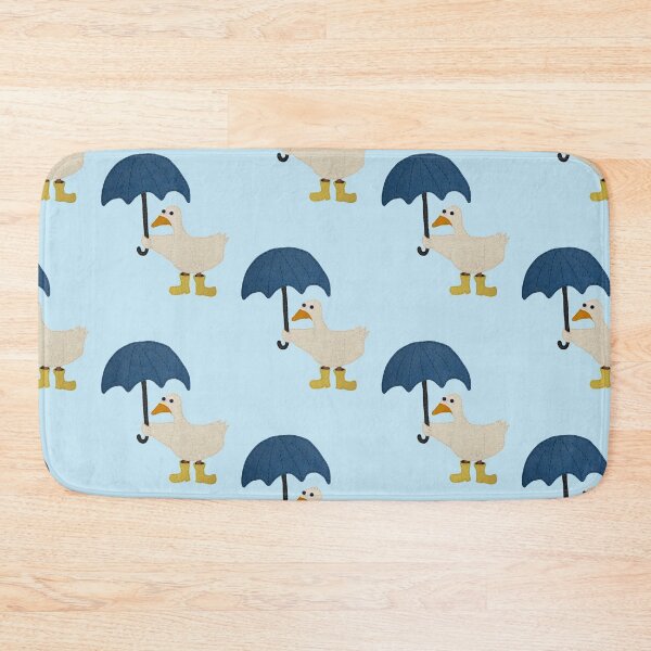 Item preview, lil duck caught in the rain designed and sold by StickersBruh.