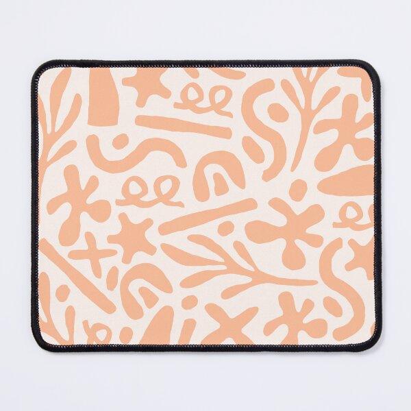 Artikelvorschau, Funky Shapes Doodle Pattern – Pfirsichflaum entworfen und verkauft von Kevin-PR.