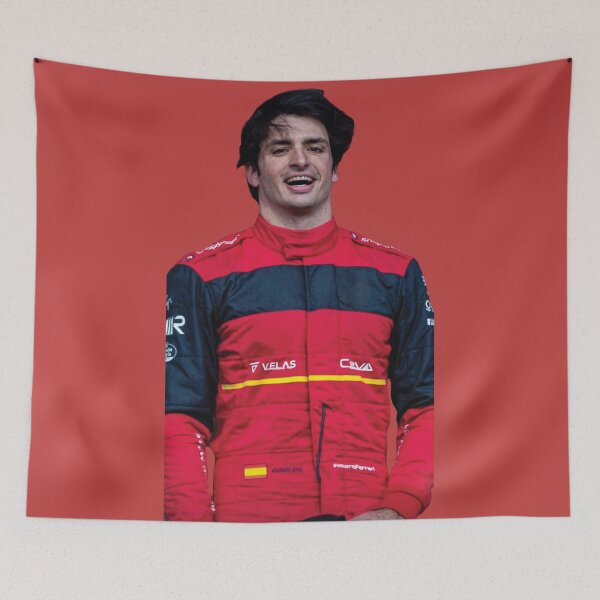 Item preview, Carlos Sainz British GP Win Scuderia F1 Driver Charles Leclerc Teammate designed and sold by FormulaGTee1.