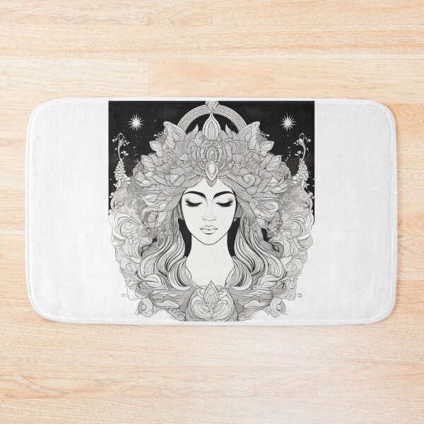 Item preview, a spiritual women pray a night designed and sold by JangmiHorang.