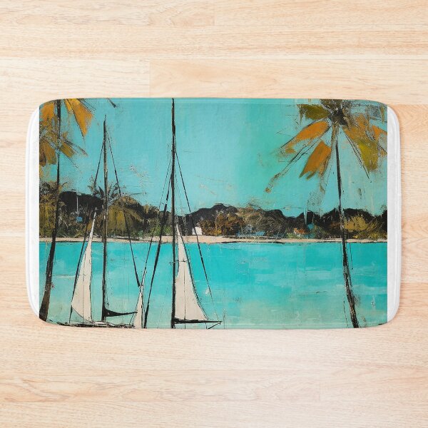 Item preview, whitehaven colorful travel vintage graphics designed and sold by wonderfulpark.