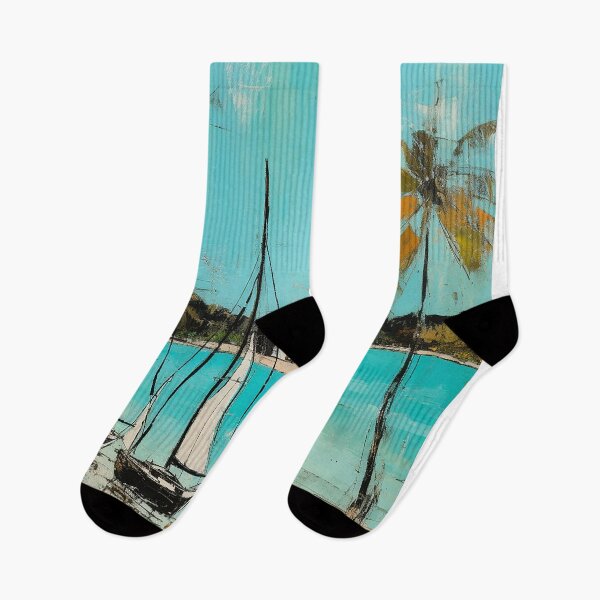 Item preview, whitehaven colorful travel vintage graphics designed and sold by wonderfulpark.