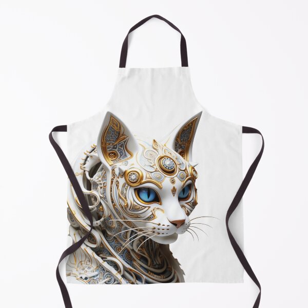 Item preview, Mechanical Mystique: Steampunk Cat in Modern Art designed and sold by LydieDigitalArt.