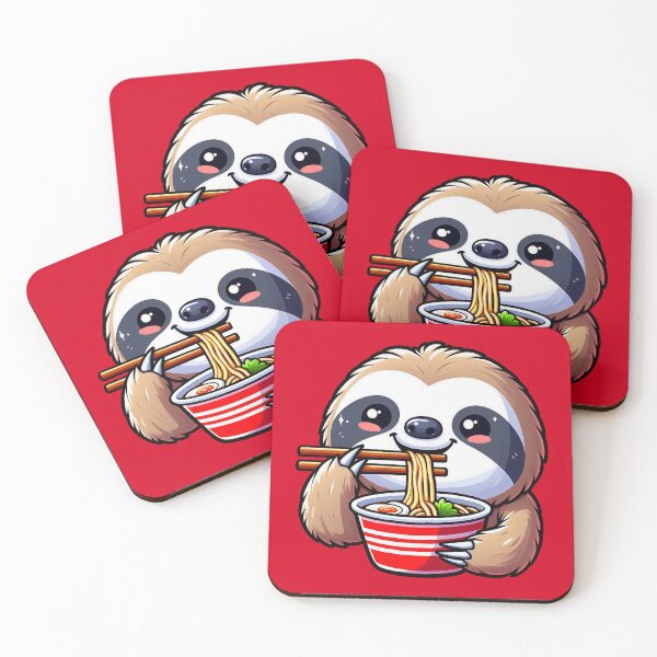 Item preview, Copy of Sloth Loves Ramen designed and sold by plushism.