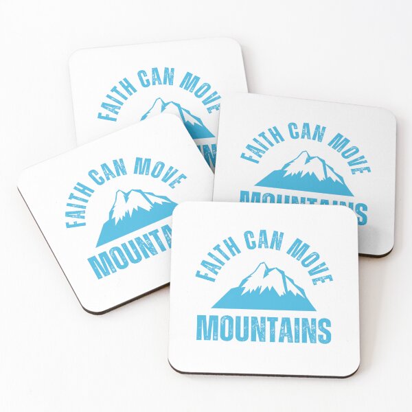 Item preview, Faith can move mountains designed and sold by Heraldry design.
