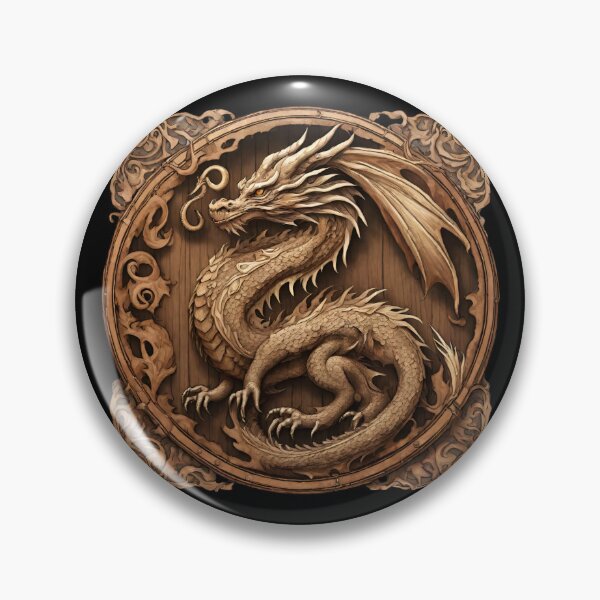 Item preview, Wood Dragon Zodiac designed and sold by letsgetinspired.