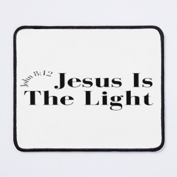 Item preview, Aesthetic Christian Jesus Is The Light Sticker Design designed and sold by ZoeBV.