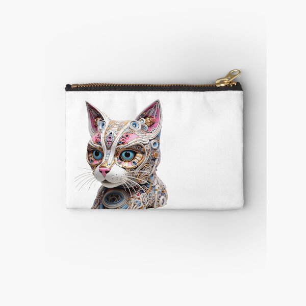 Item preview, Mechanical Mystique: Steampunk Cat in Modern Art designed and sold by LydieDigitalArt.