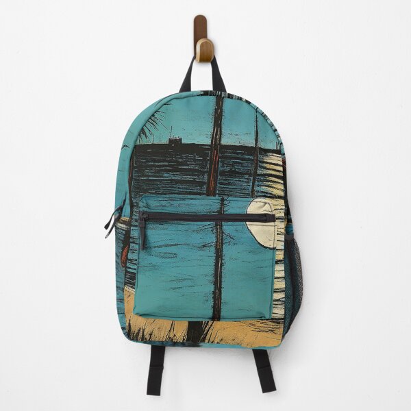 Item preview, Matira beach colorful travel vintage graphics designed and sold by wonderfulpark.