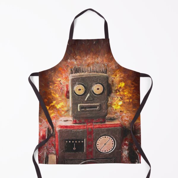 Item preview, Robot on fire by Brian Vegas designed and sold by Brian Vegas.