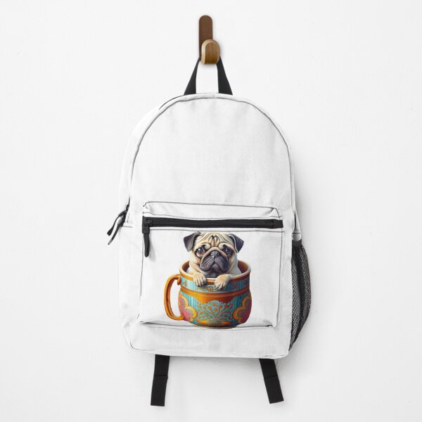 Item preview, Pug in a Mug Magic cutout designed and sold by EmeraldeaArt.