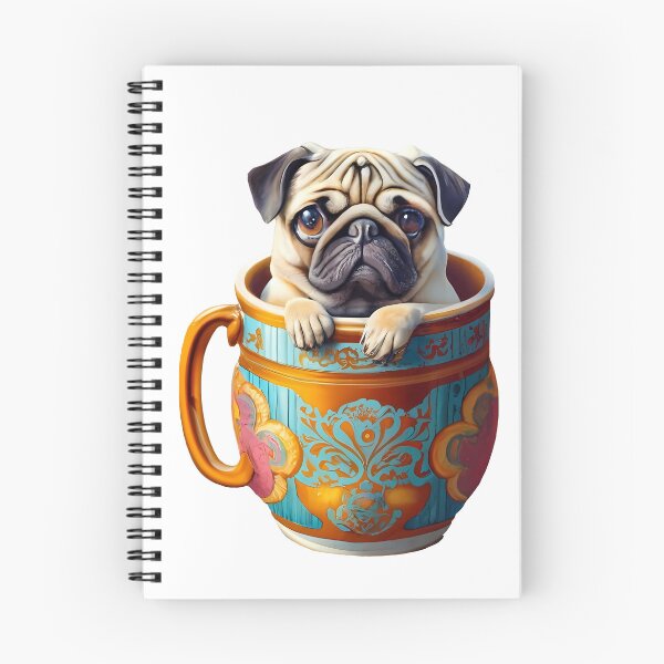 Item preview, Pug in a Mug Magic cutout designed and sold by EmeraldeaArt.