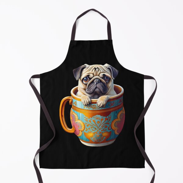Item preview, Pug in a Mug Magic cutout designed and sold by EmeraldeaArt.