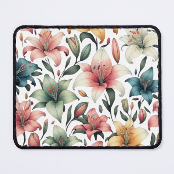 Item preview, Lily Serenity: Elegant Lily Pattern Design for a Timeless Touch designed and sold by ProjectNoah.