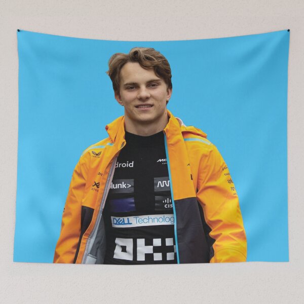 Item preview, Oscar Piastri F1 Driver in McLarenF1 Jacket Norris Teammate designed and sold by FormulaGTee1.
