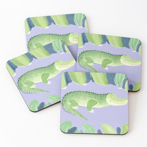 Item preview, Watercolour Crocodile designed and sold by belindamay92.