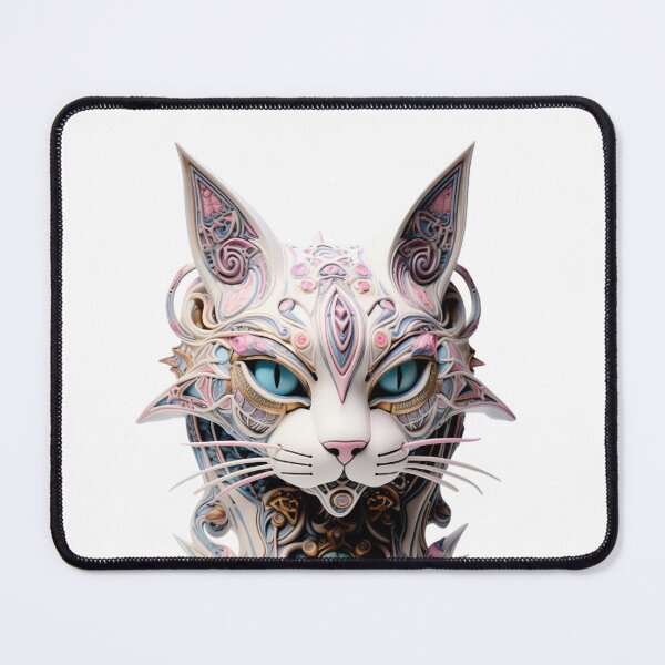 Item preview, Copy of Mechanical Mystique: Steampunk Cat in Modern Art designed and sold by LydieDigitalArt.