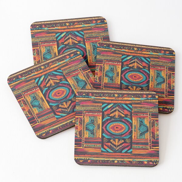 Item preview, Painted abstract tribal pattern 2 designed and sold by SweetRossel.