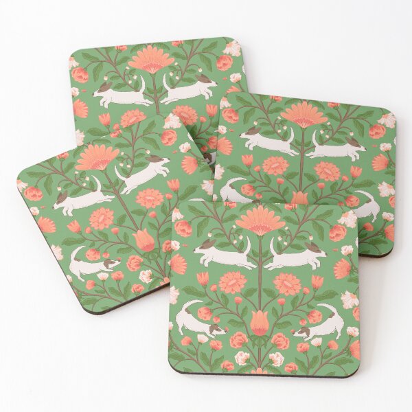 Item preview, Dog chasing butterflies designed and sold by Ema Tudose.