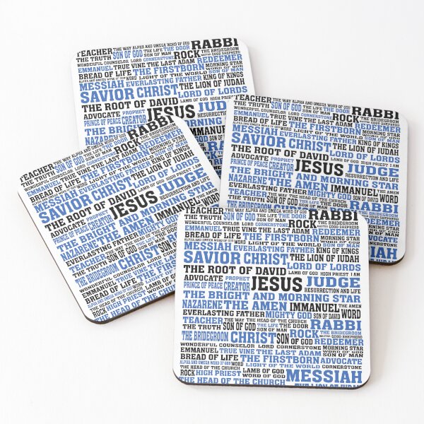 Item preview, Jesus Names Mosaic Tee designed and sold by clevercraft58.