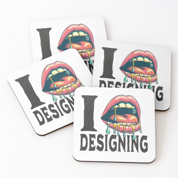 Item preview, I LOVE DESIGNING designed and sold by Retro-Rebellion.