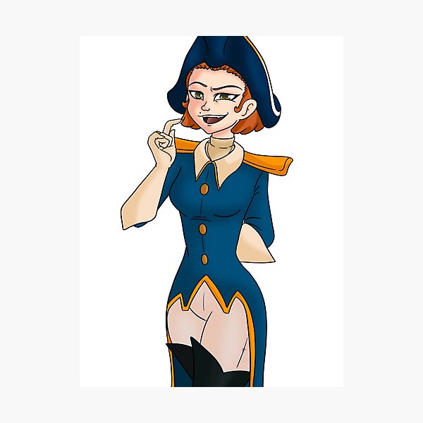 Item preview, Captain Amelia - Treasure Planet designed and sold by Deslunes.