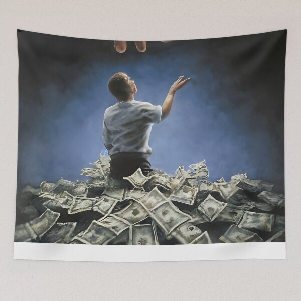Item preview, A rich man needs money from god designed and sold by MalakShams.
