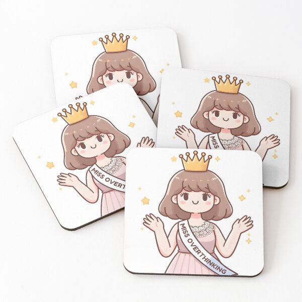 Item preview, Miss Overthinking designed and sold by teedory.