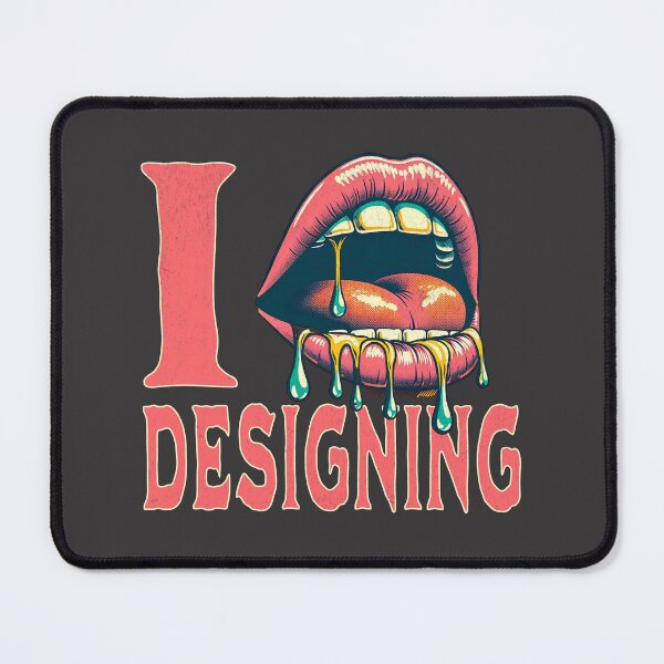 Item preview, I LOVE DESIGNING designed and sold by Retro-Rebellion.