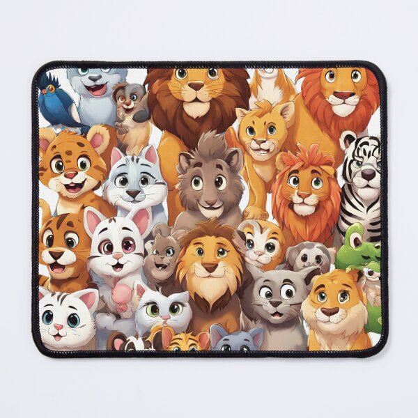 Item preview, Joyful Critters: Happy Cute Animals Collection 6 designed and sold by PatternXS.
