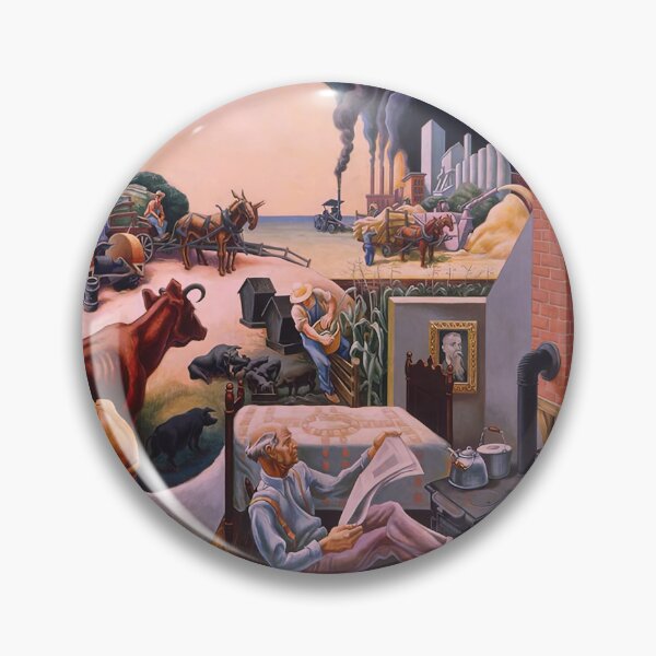 Item preview, Thomas Hart  paintings Thomas Hart Benton artwork 1889 1975 designed and sold by Rayscompany.
