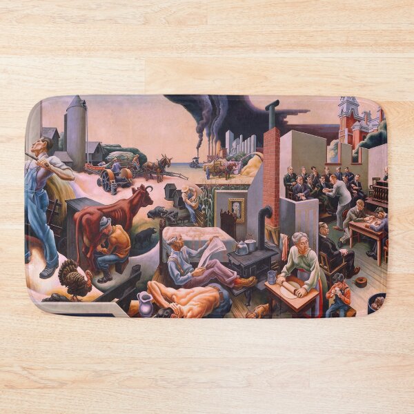 Item preview, Thomas Hart  paintings Thomas Hart Benton artwork 1889 1975 designed and sold by Rayscompany.