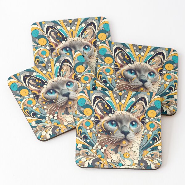 Item preview, Sculpted Feline Elegance designed and sold by BastKittyStore.