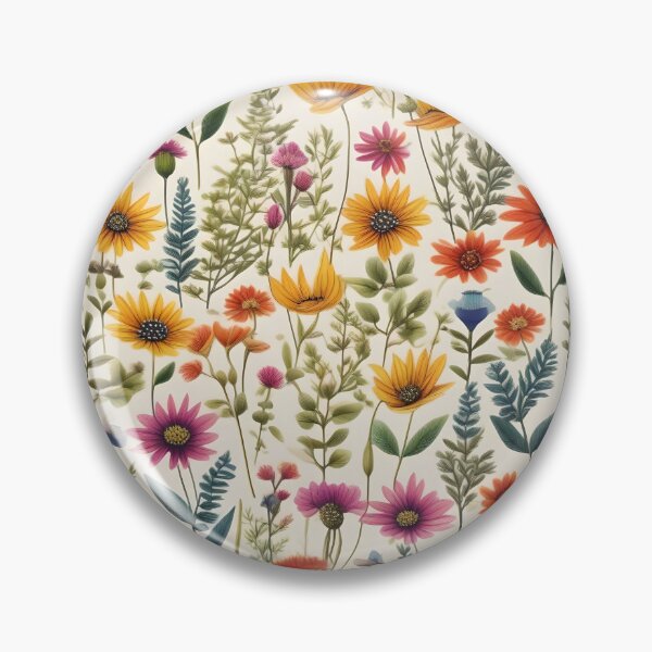 Item preview, Beautiful Chic Wildflowers Pattern designed and sold by JoyPhotoArt.