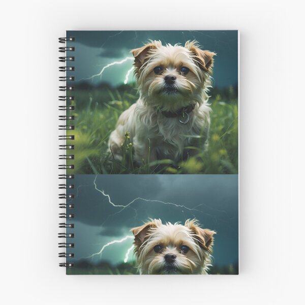Item preview, Storm Watcher: Brave Maltese-Shih Tzu Stands Guard designed and sold by VisionLeeStudio.