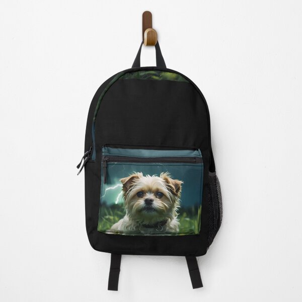 Item preview, Storm Watcher: Brave Maltese-Shih Tzu Stands Guard designed and sold by VisionLeeStudio.