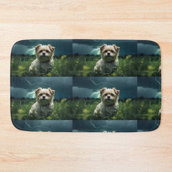Item preview, Storm Watcher: Brave Maltese-Shih Tzu Stands Guard designed and sold by VisionLeeStudio.