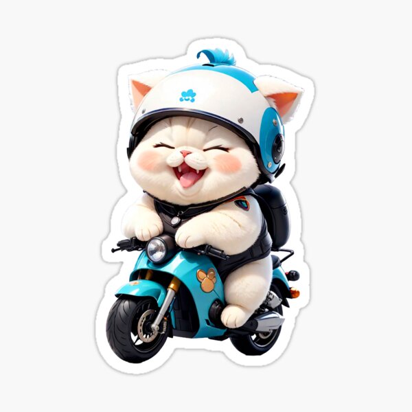Happy Cat Sticker