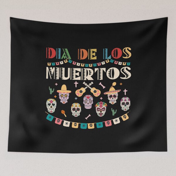 Item preview, Merry Skulls Dia De Los Muertos Funny Day Of The Dead Mexican  designed and sold by alenaz.