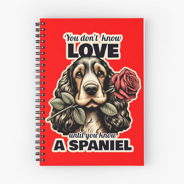 Item preview, Spaniel Valentine's day designed and sold by ThisDress.