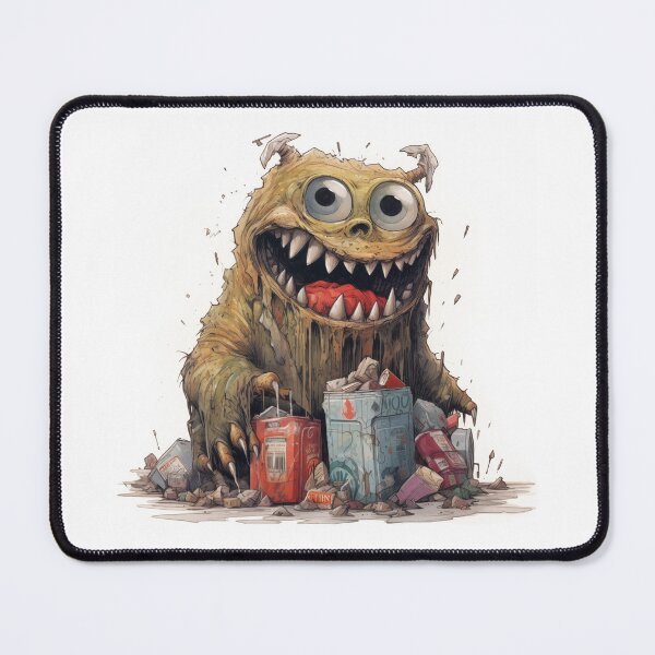 Item preview, Contaminated Ocean Monster Classic T-Shirt designed and sold by GarbageDude.