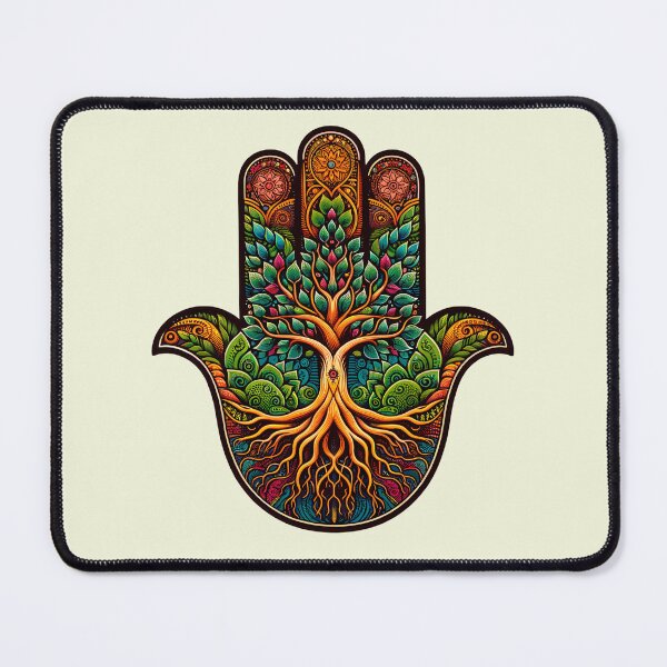 Item preview, Vibrant Hamsa Life Force designed and sold by RuyaFab.