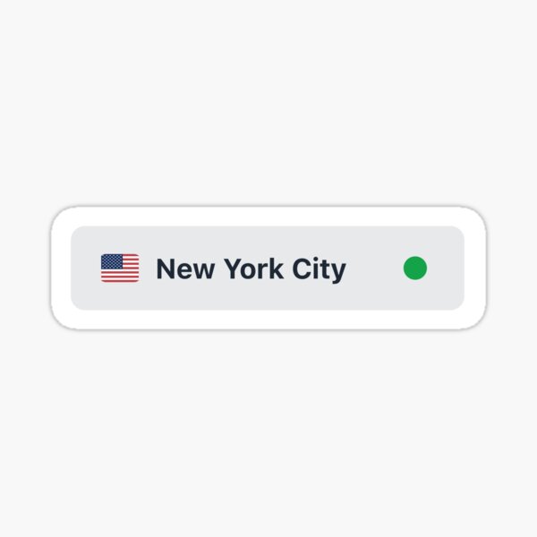 New York City Sticker