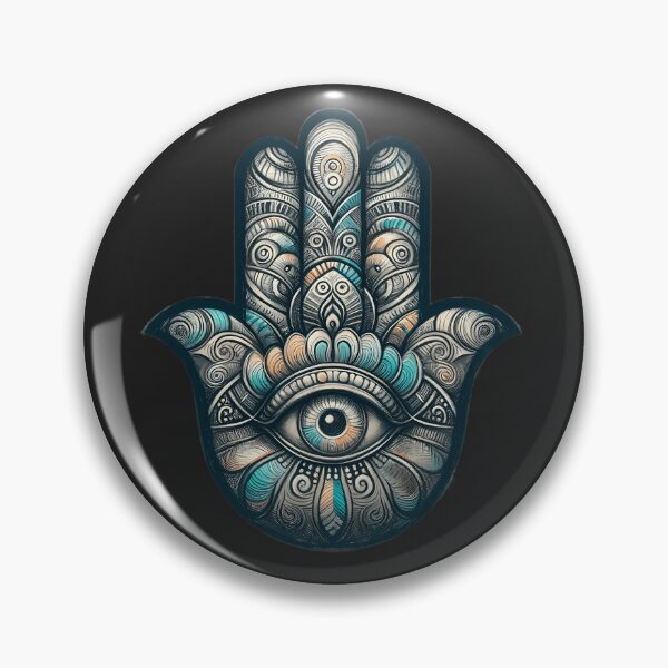 Item preview, Mystical Hamsa Vision designed and sold by RuyaFab.