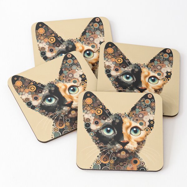 Item preview, Artful Whiskers: Devon's Dance designed and sold by BastKittyStore.