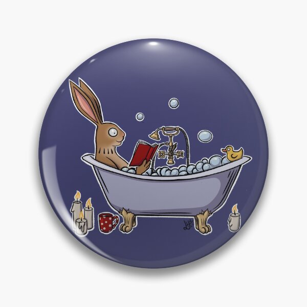 Item preview, Marginal Mischief: bathing bunny designed and sold by faejala.